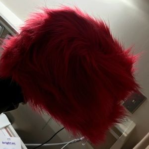 Red Fur Hat